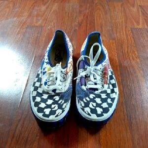 Colorful Vans Shoes Unisex Authentic Galactic Goddess Men's 8.5 Women's 10